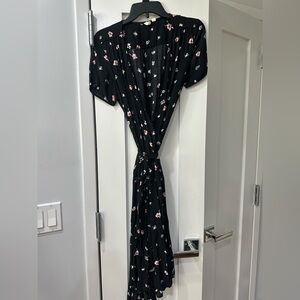 Floral Wrap Dress